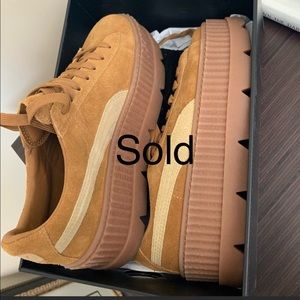 BRAND NEW FENTY BY PUMA SUEDE SNEAKERS